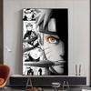 1pc Anime Characters U-Uzumaki N-Naruto posters Self-adhesive Paper Print Home Living Room Bedroom Entrance Bar Cafe Art