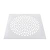 15 PCS Disposable Hair Catcher 5.91*5.91 Inch Drain Stopper Easy Replace Sink Strainer  Shower Drain