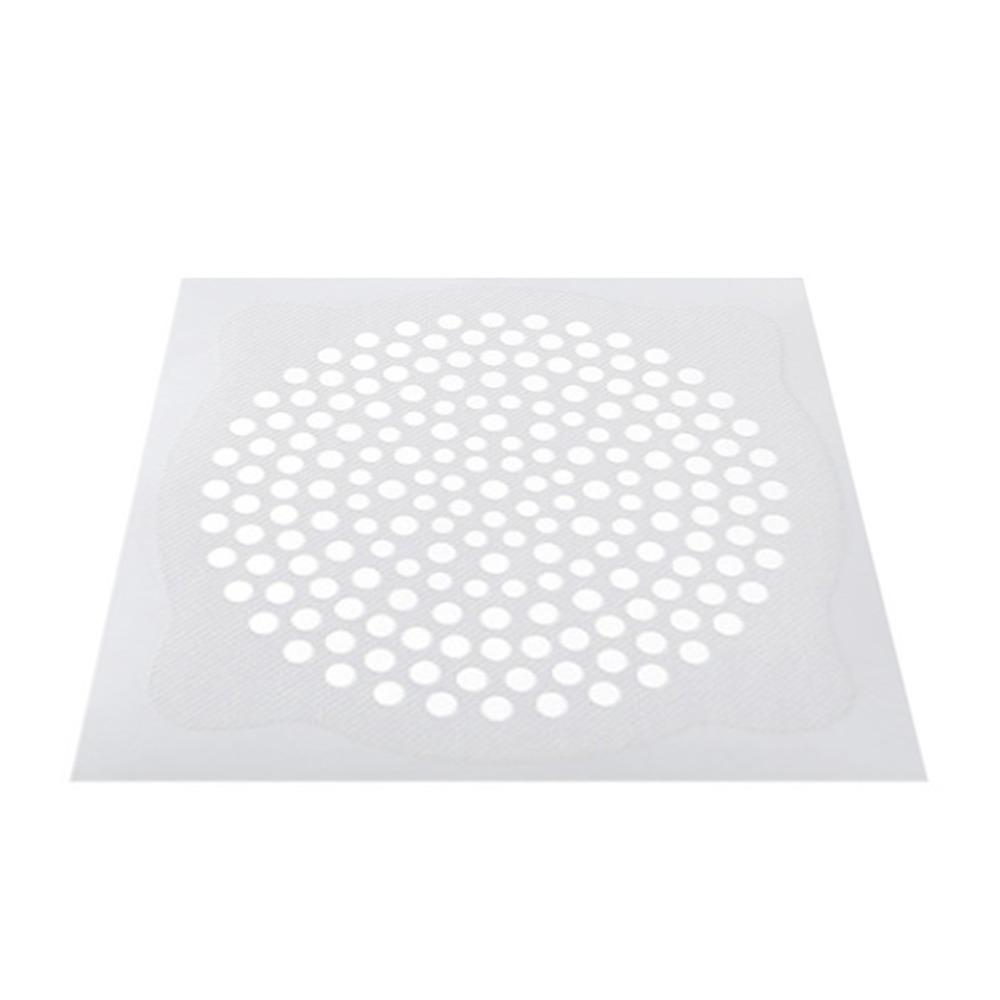 15 PCS Disposable Hair Catcher 5.91*5.91 Inch Drain Stopper Easy Replace Sink Strainer Shower Drain