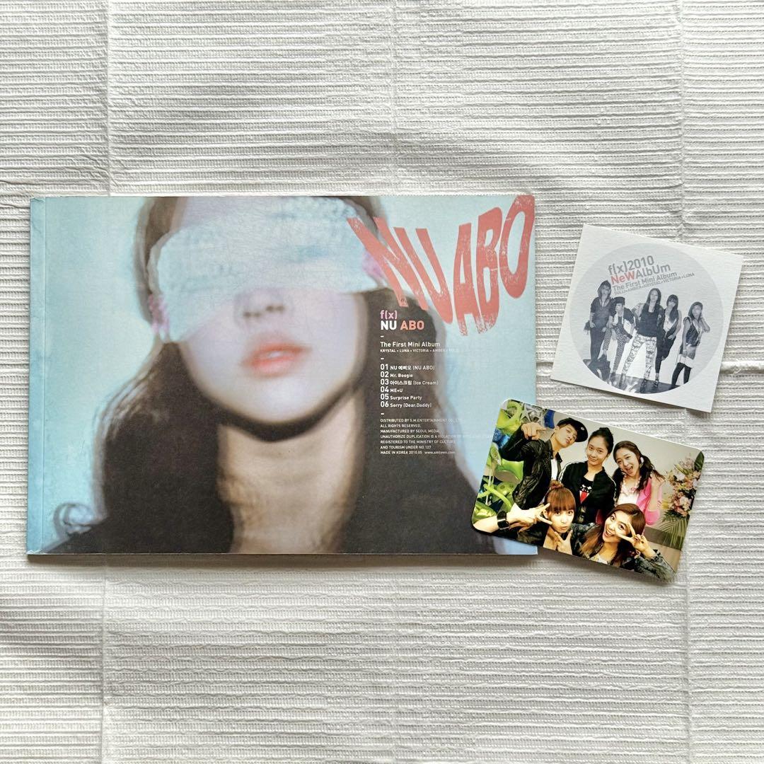 

[USED] f(x) NU ABO Korean CD with Trading Card