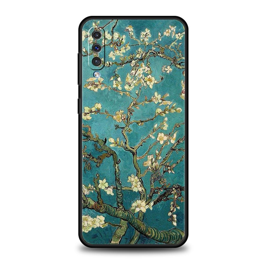 Claude Monet Garden Paint Art Case For Samsung A26 A36 A56 A54 A52 A50 A70 A40 A12 A14 A16 A22 A24 A42 A34 A32 5G A06 5G Cover