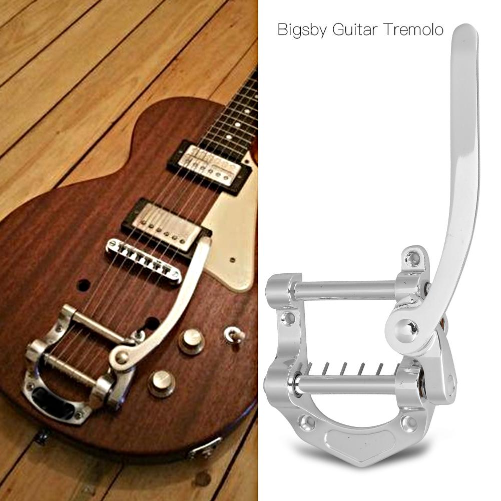Vibrato Tailpiece Tremolo for SG LP Jazz Guitars Musical Instrument Accessory(Silver)