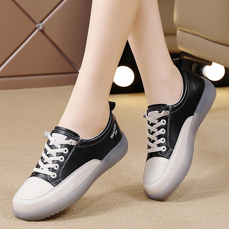 New spring soft-soled beef tendon single shoes flat-soled casual