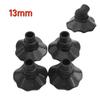4pcs Outdoor Camping Chair Foot For Pads Chair Leg Mat Non-slip Anti-trap Covers Folding Chair Anti Slip Footrest 13/16mm