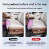 Supporto per gambe in pelle per sedile auto Universale Cuscino per sedile Estensione sedile Cuscino per gambe Per lunghi viaggi