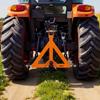 3 Point Trailer Hitch with 50.8mm Receiver, 3 Pt Quick Hitch Attachment with Trailer Ball, Tractor Tow Drawbar Adapter for Category 1, Kubota,