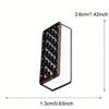 Funny Rectangular Coffin Brooch Backpack Waist Cinching Fixed Adjustment Badge Accessories