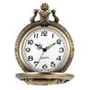 Vintage Chinese Zodiac Quartz Pocket Watch Necklace Pendant Gift Collectible Gifts for Men Women