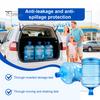Universal Replacement Lid for Water Bottles Jug Cap, Silicone Reusable Non Spill Safe Cover Dormitory Bottle Caps 55mm Dispenser Sealing Stopper