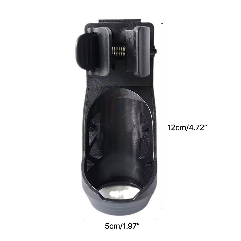 Tactic 360 Degree Flashlight Holster Nylon LED Torch Holder Flashlight Bag Flashlight Cover Hunting Belt Mag Waist Pack