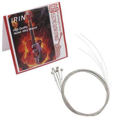 E102 0,009–0,042 colio plieninių stygų pagrindinis muzikos instrumentas elektrinei gitarai