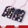 Japanese Omamori Knot Lucky Bag: Embroidered Brocade Pendant for Car or Home Wealth Attraction