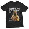 Chimpanzi Bananini Fun Character Art 100% Cotton T-shirt Mens Tees Top