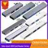 DM05 USB-C Docking Station with Side-Plug, USB 3.0 Hub, and SD/TF Card Reader