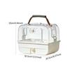 Bird Travel Carrier Pet Supplies, Ventilation, Outdoor Use, with Carry Handle Portable Parrot Cage for Conures, Budgies Finches