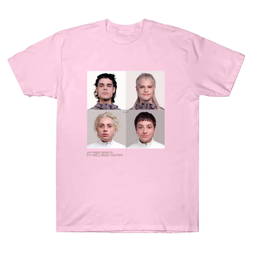 

Free Spirits Cover Tee Cariel Paco Amoroso Hip Hop Fashion T Shirt Women Unisex Pure Cotton Comfortable Clothes Short Sleeve Top S