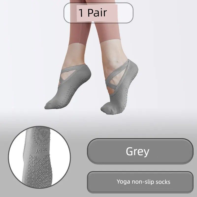 

Носки для йоги Lujia Нескользящие Профессиональные Женские Носки с пятью пальцами для начинающих для занятий в помещении Женские спортивные носки для фитнеса и йоги Летние Q Gray