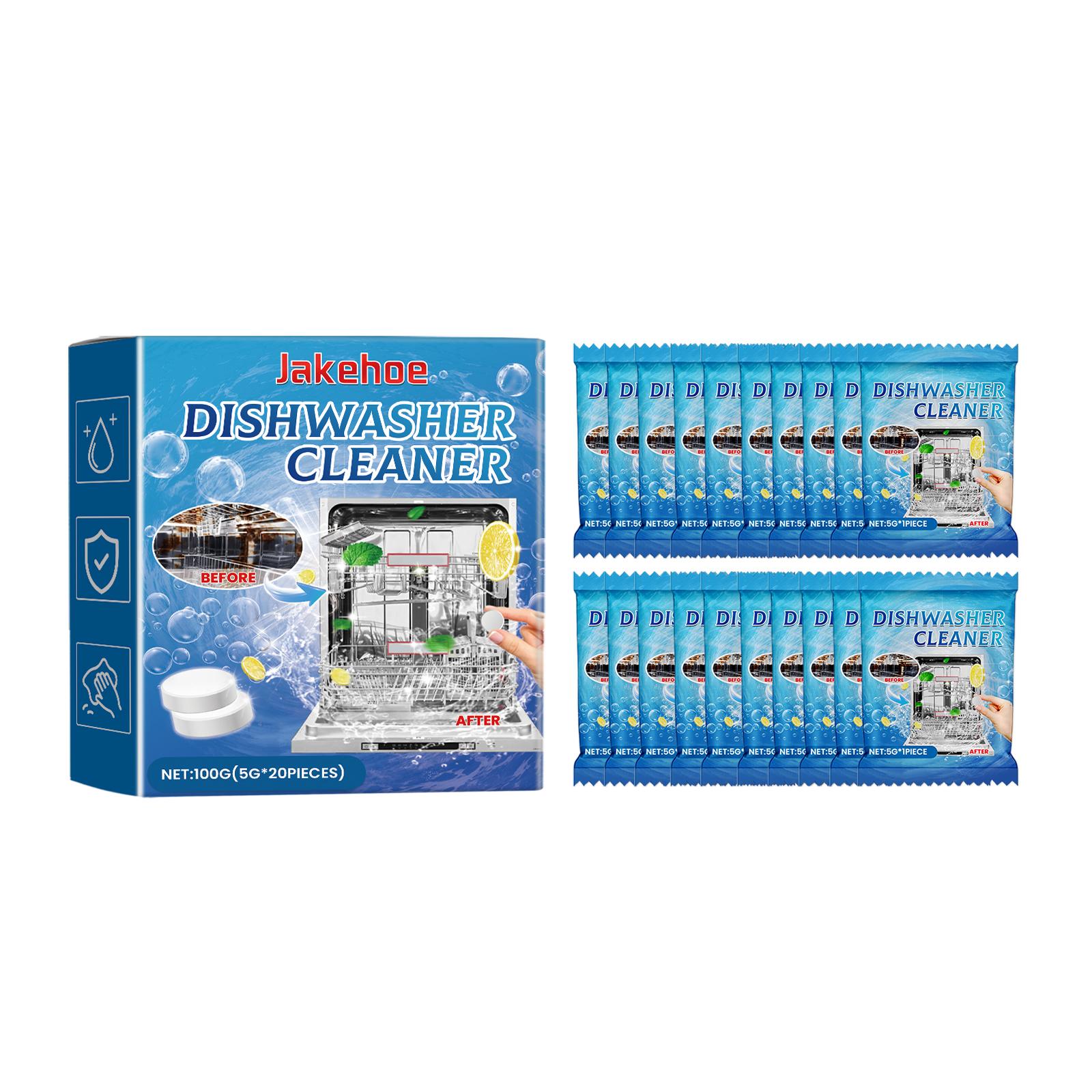 

Таблетки для мытья посудомоечной машины Jakehoe для кухни и ванной комнаты, для дома, для очистки посудомоечной машины, от стойких пятен, жира и запахов