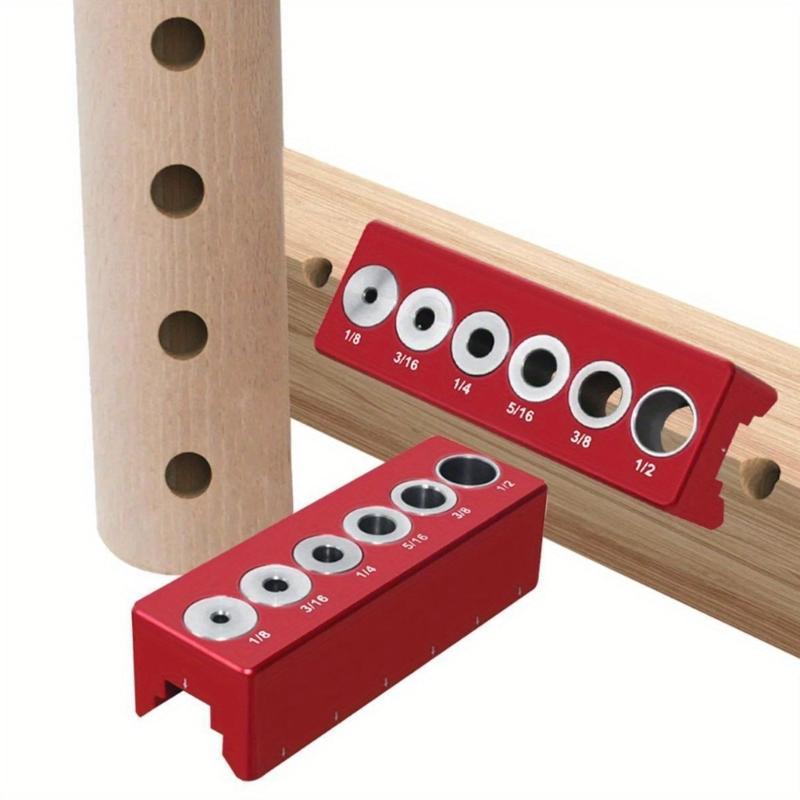Selbstzentrierender Dübelbohrschablone Holz Dübel Loch Bohranleitung Holzbearbeitung Positionierer Locator 1/8'' bis 1/2''