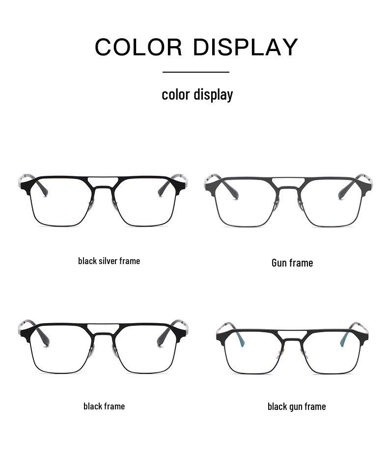 Men's Magnetic Polarized Clip-on Sunglasses: Pure Titanium, Three-in-One for Myopia, Fishing, and Driving.