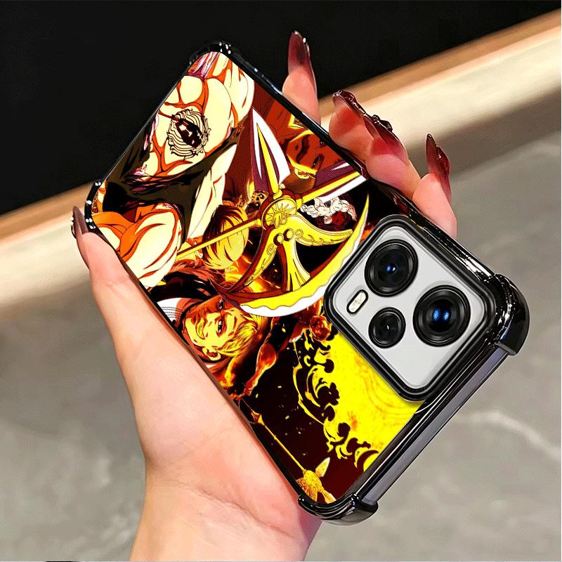 Seven D-Deadlys Sins Escanor Soft Phone Case For Xiaomi Poco X7 X8 Pro Max X6 X5 X3 F8 Ultra F7 M8 M7 M5S Redmi 15C 15A 15 14C 1