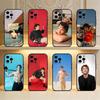 Daily C-Connor S-Storrie Phone Case For iPhone17,16,15,14,13,12 Plus,Max Soft Silicone Black Cover