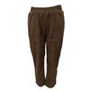 Women Pants Elastic Mid-rise Casual Wide Leg Trousers with Pockets Solid Color Loose Fit Lounge Pants Daily Wear