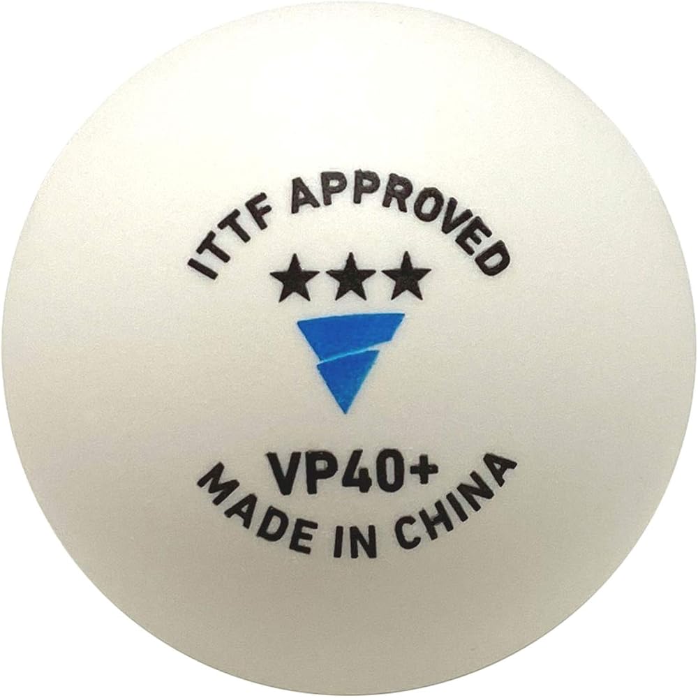 Victas VP40+ 3-Star Table Tennis Training Balls 12 Pack
