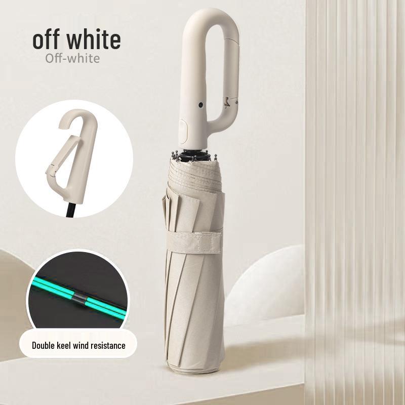 Loop Umbrella: Automatic Folding Large High-End Dual-Use Sun and Rain Umbrella for Men and Women