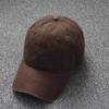 Solid  Cap Four Seasons Women Ponytail Baseball Caps Big Size  Men Baseball Cap Cotton Outdoor Simple  Visor Casual Cap