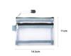 Double Layer Zipper Coin Bag Nylon Mesh Lipstick Key Earphone Organizer Holder Bus Bank ID Credit Cards Pouch Case Storage