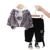 Kids Casual Long-Sleeve Set, Comfortable Daily Wear Outfits