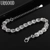 925 Sterling Silver Fashion Bracelet Wedding Jewelry