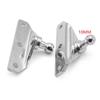 2pcs Silver 10MM Ball Stud Brackets Fits Gas Prop/Strut Spring with 10mm Ball Sockets