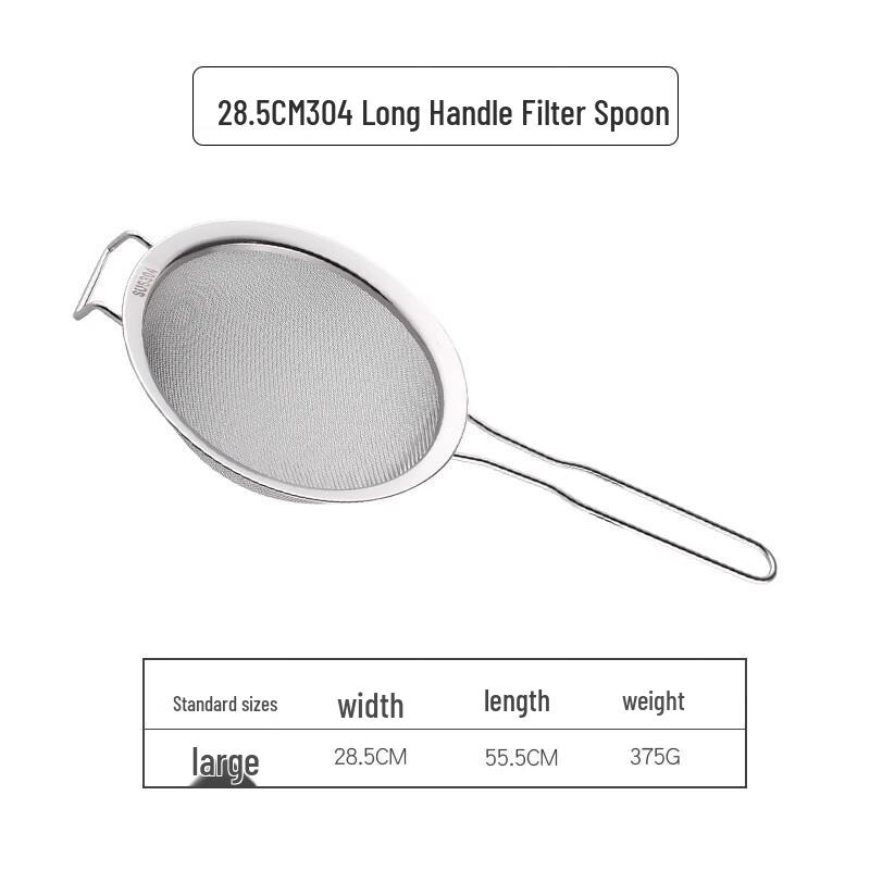 304 Stainless Steel Fine Mesh Kitchen Strainer