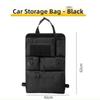Portable Car Seat Back Storage Bag Multifunctional Hanging Rear Seat Bag  Camping Accessories