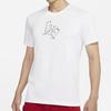 Air Jordan Sports Casual Running Training Short Sleeve T-Shirt Men Tops White DC4829-100