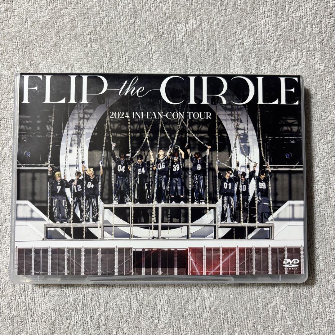 

[USED] INI FLIP THE CIRCLE 2024 Fancon Tour DVD