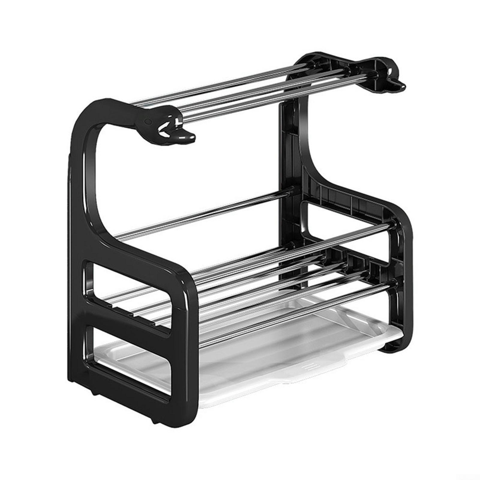 

Разделенный органайзер для хранения на стене, без дырокола black