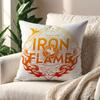 Books F-Fourth Wing Iron F-Flame Funny Cushion Cover Pillow Cover Decoration Room Home Sofa Living Office Car Nordic Simplicity