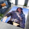 Fashion MJ Michael Jackson King of Pop Carpet Rug for Home Living Room Bedroom Sofa Doormat Decor,Large Kids Non-slip Floor Mat