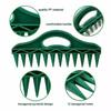 12 Hole Seed Spacer Seeder Tool Garden Planting Template Dibber Soil Digger Manual Seed Spreader Puncher for Vegetable Flower Bed Lawn Gardening