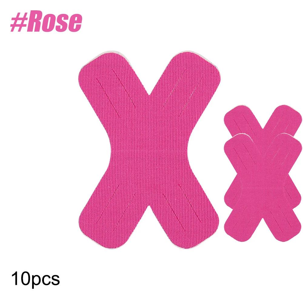 10/20 Pcs Kinesiology Tape Precut, X-Shaped Muscle Tape For Pain Relief & Joint Support, Elastic Sports Tape