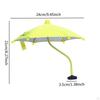Phone Umbrella Camera Compact Practical Flexible Adjustable Sunshades for Mobile