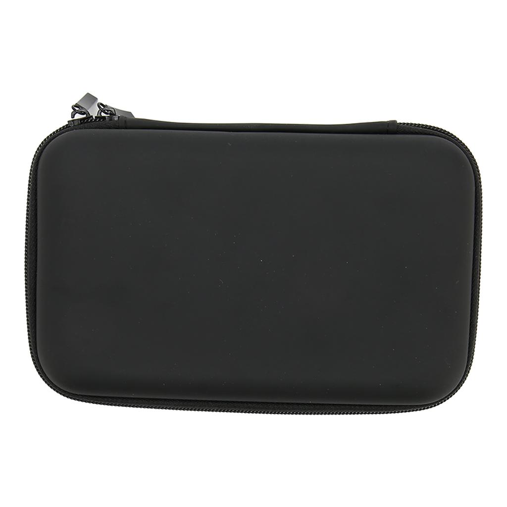 Hörgeräteaufbewahrung Schutzbox Stoff Tragbar Silikonfutter Wiederverwendbare Kopfhörer-Tragetasche L