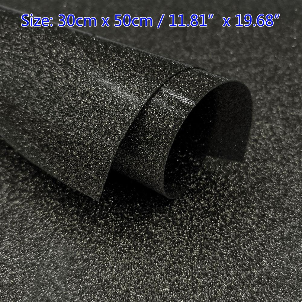 Sheet Glitter Shiny Heat Transfer Vinyl Iron-on Heat Press HTV T-shirt Textiles Cricut Iridescent Craft Cutter Film Sparkle