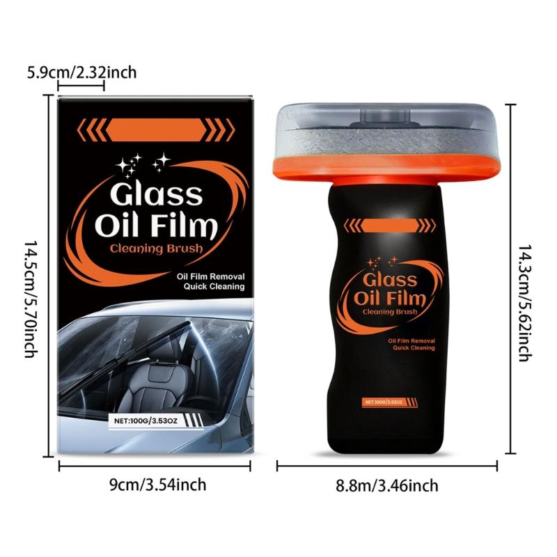 Long Lasting Automotive Glass Protection Coating Applicator Brush Resisting Environmental Damage for Sustained Clear