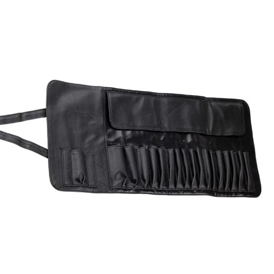 Professional 12/18/24 Slots Makeup Brushes Pouch Cosmetics Organizer for Travel