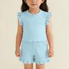 Children's Sweet Set Cute Vest Shorts Girls Sleeveless Casual Two-Piece Set