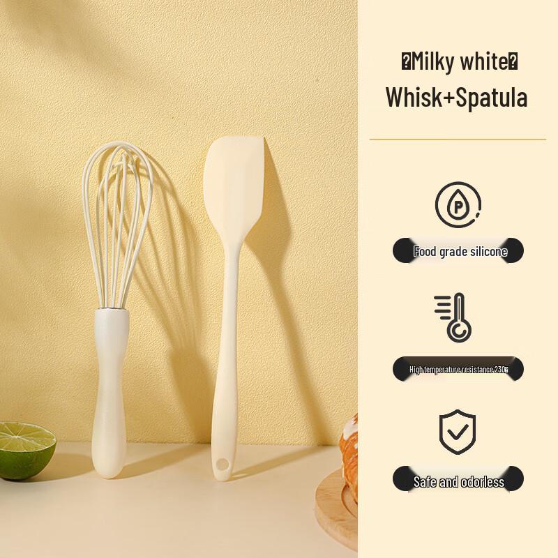 

Silicone Whisk and Scraper Set